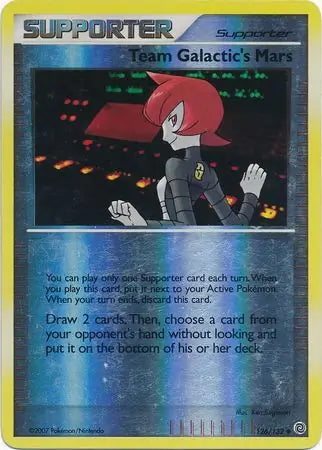 Secret Wonders Team Galactic's Mars #126/132 reverse holo